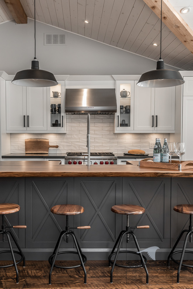 Kitchen - transitional kitchen idea in Toronto