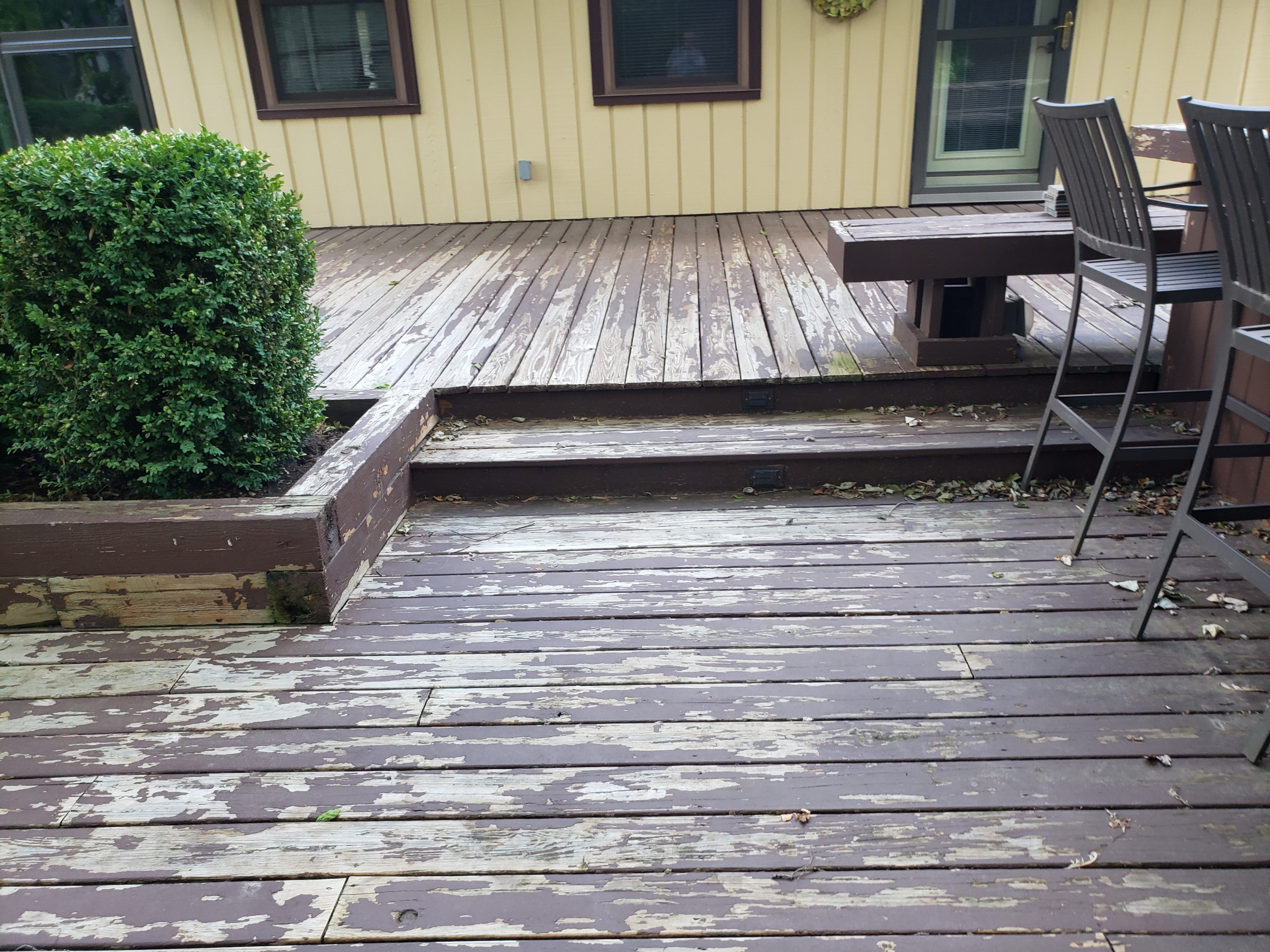 Attached Deck Remodel Savoy