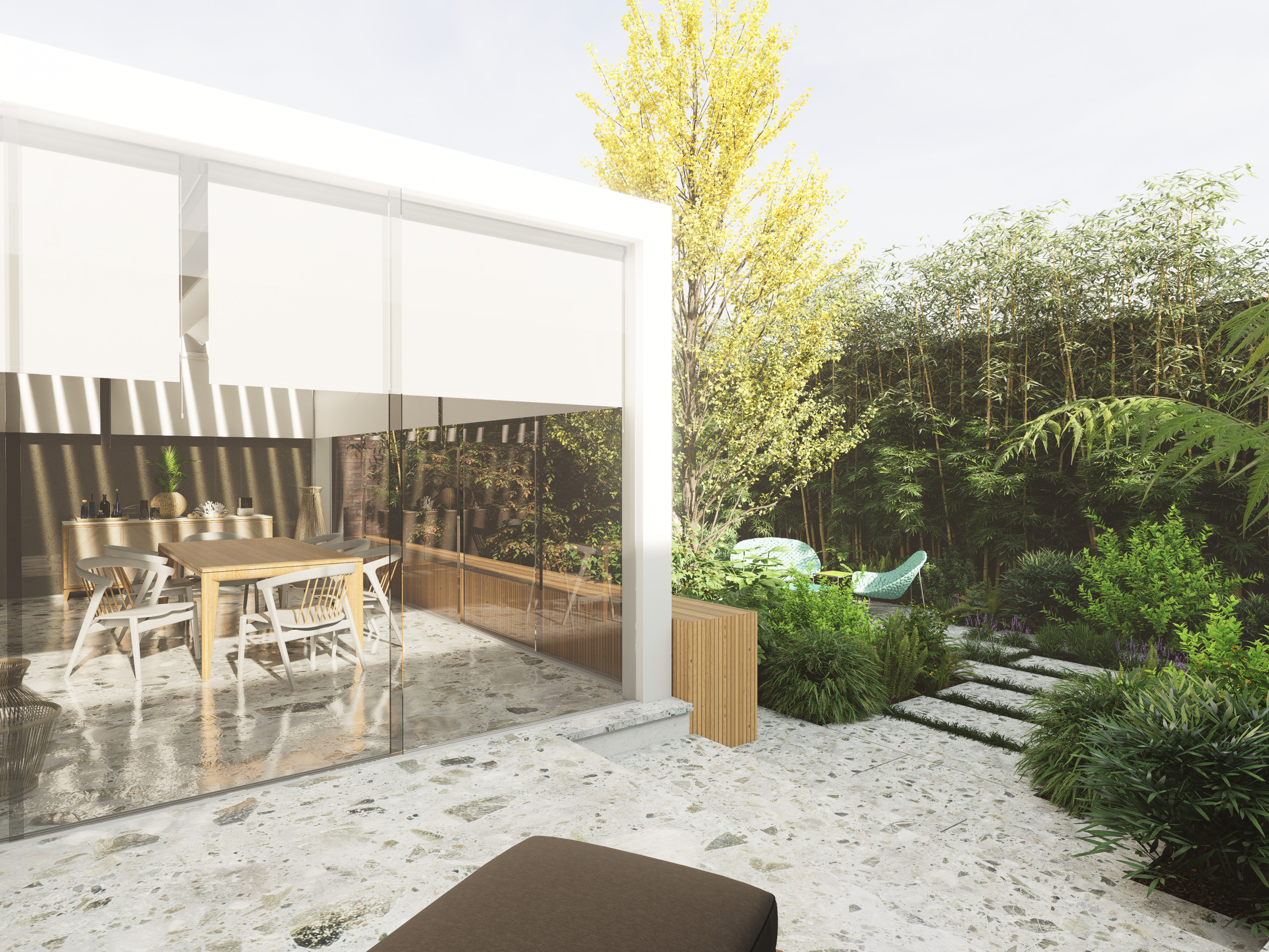 Un Giardino d’Inverno Urbano: rifugio ombroso nel cuore di Milano