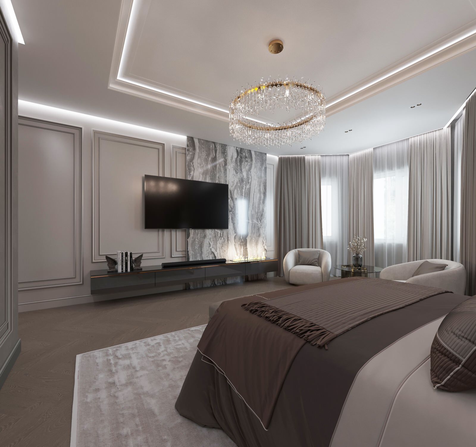 Дизайн-проект загородного дома.