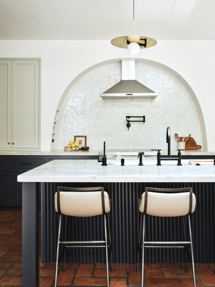 Spanish Modern - Modern Spanish kitchen remodel