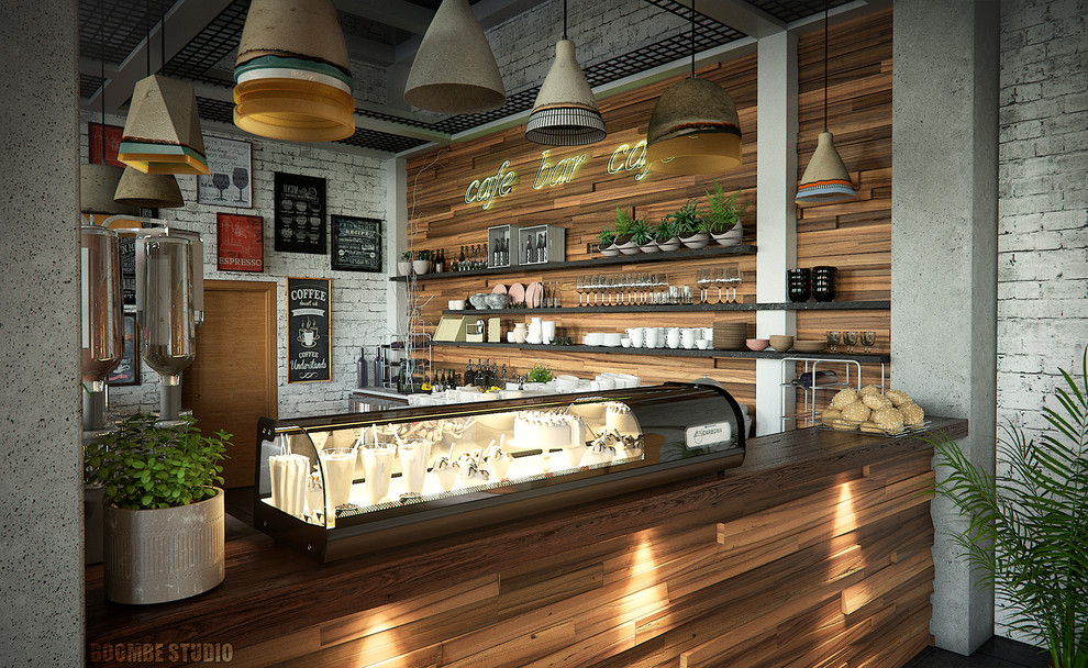 Project of "GARDEN" restaurant in Melbourne