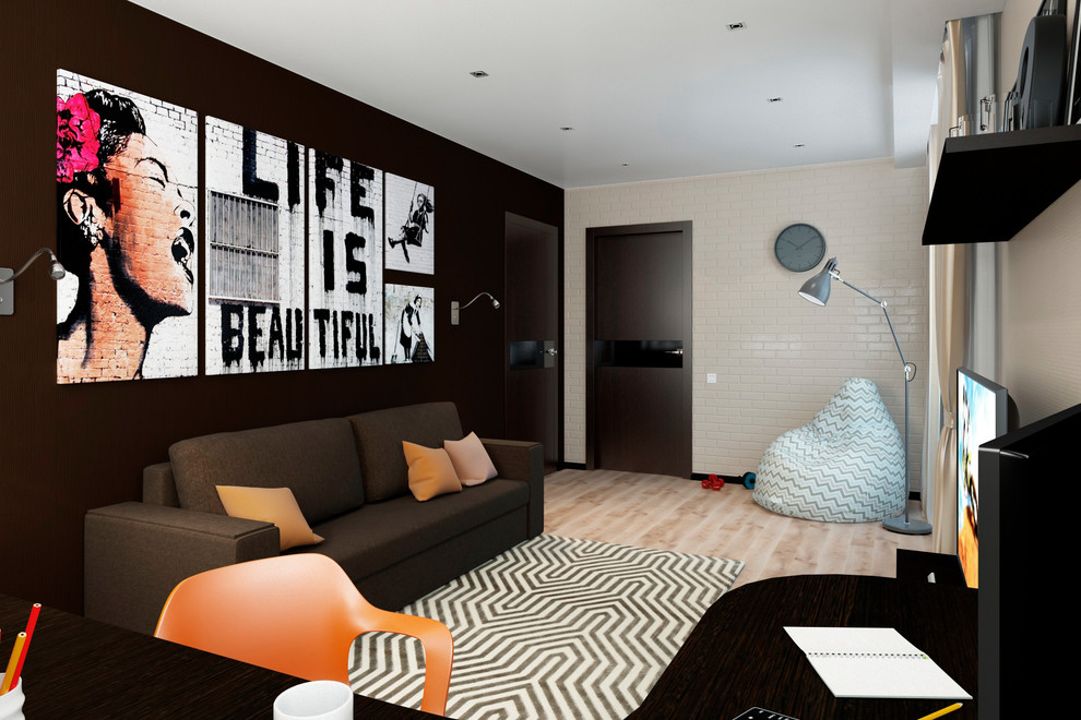 Дизайн интерьера для молодого парня