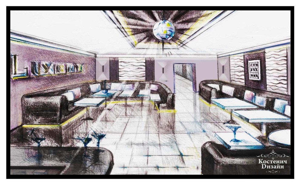 Дизайн-проект караоке бара