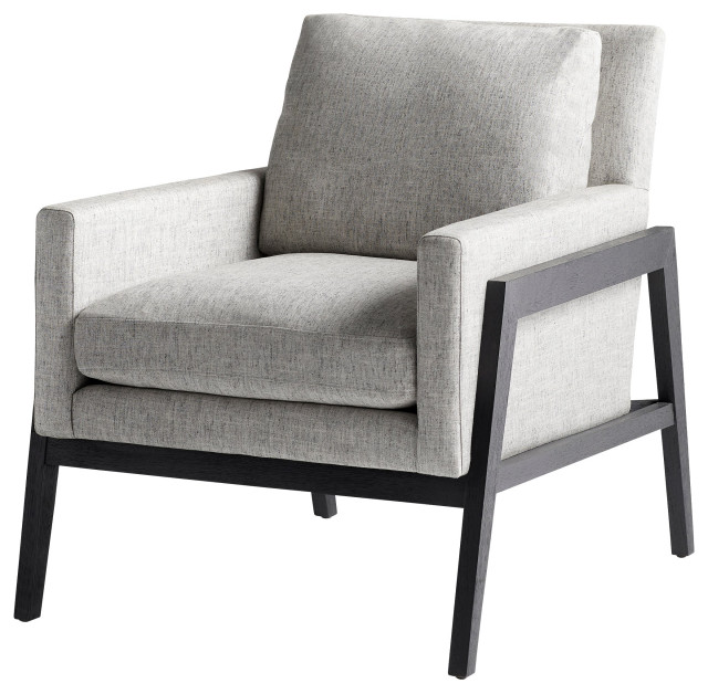 Presidio Chair, Black Transitional Armchairs And Accent Chairs by Hudson Home Decor Houzz