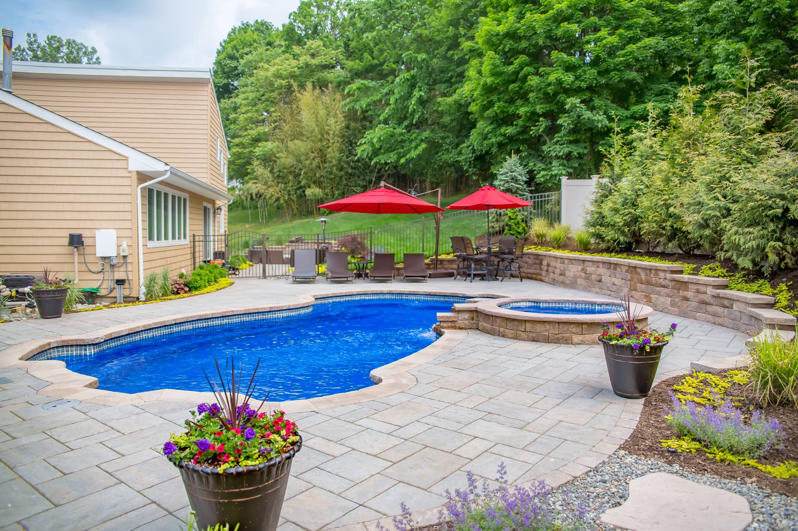 Creating a backyard paradise in a tiny space