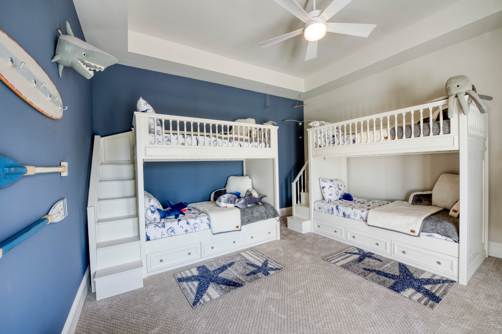 Design ideas for a nautical kids' bedroom in Miami.