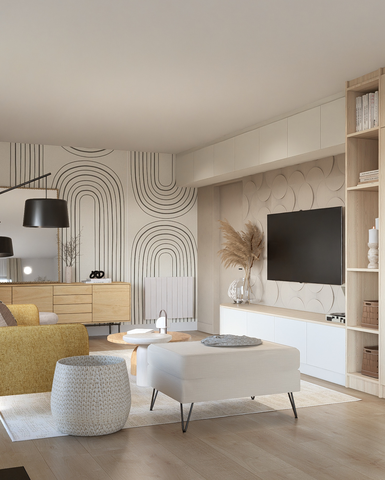 Rénovation pièce de vie 25m² - Appartement Nantes