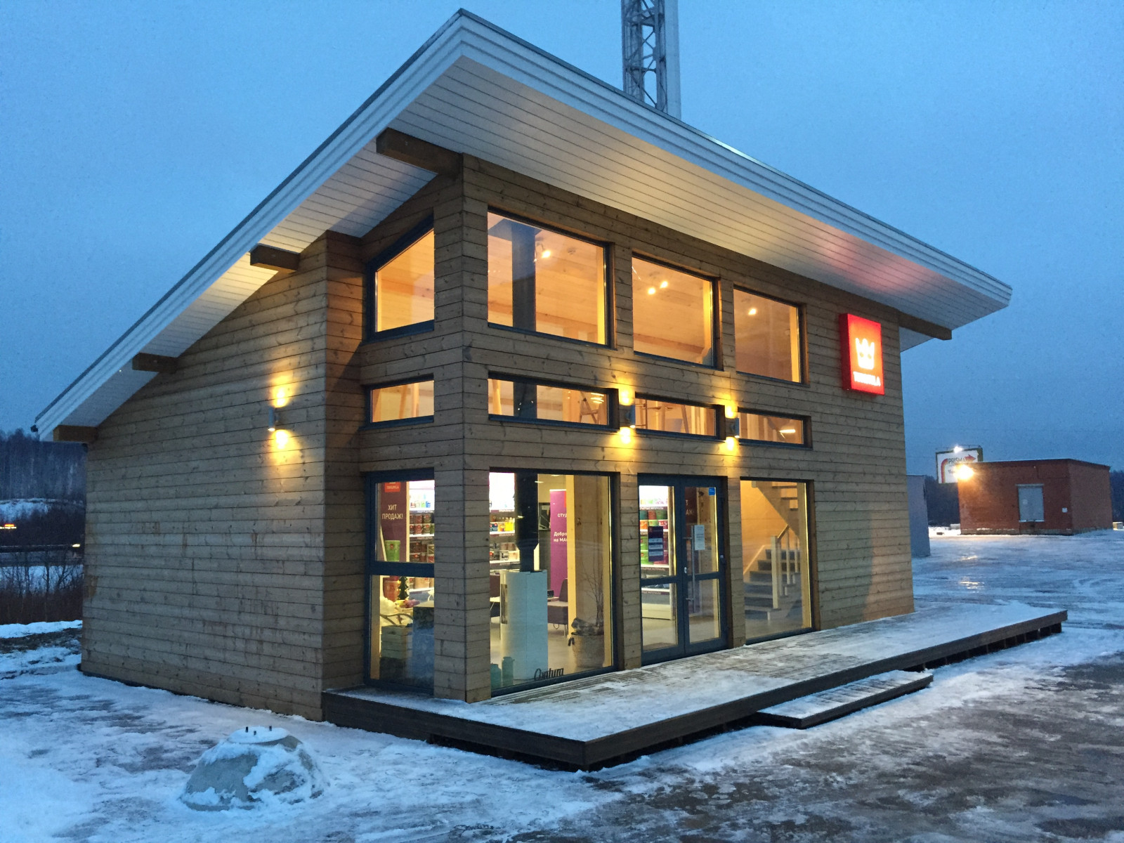 Павильон магазина Tikkurila FINCOLOR Студия Цвета