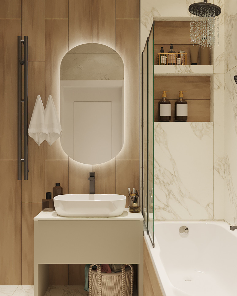 Проект квартиры, 86 м2