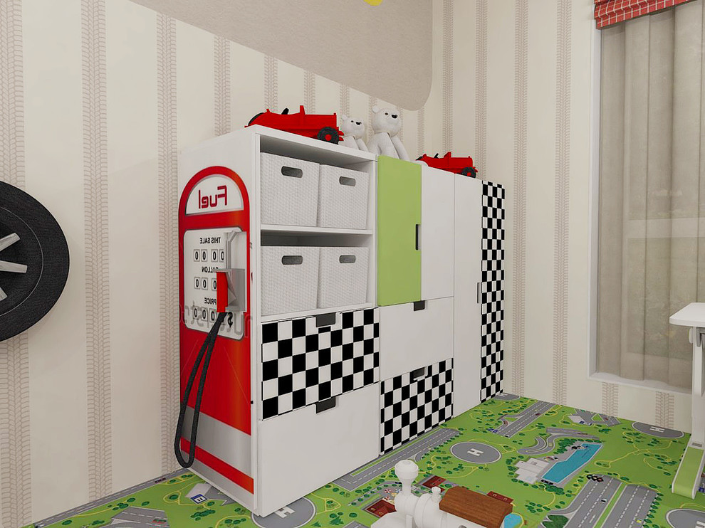 Детская комната для маленького гонщика