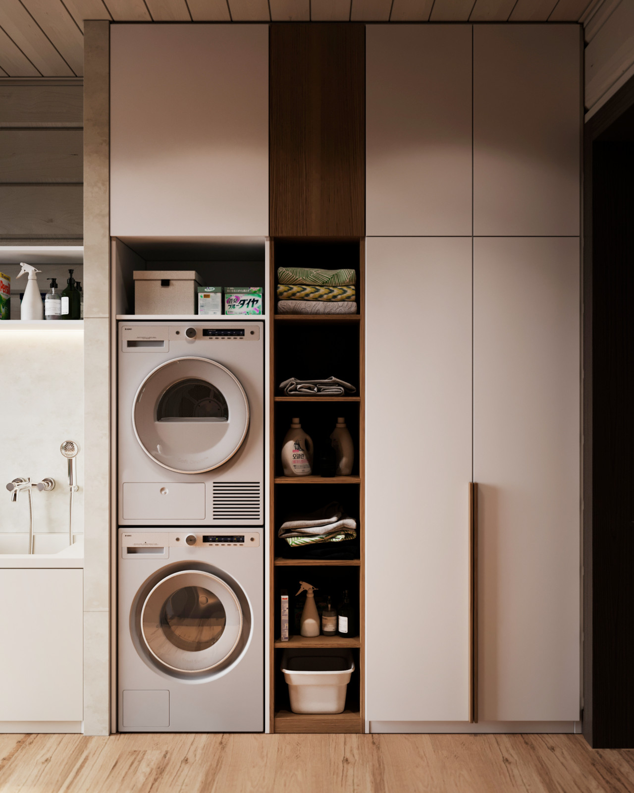 Проект интерьера деревянного дома в п.Завидово