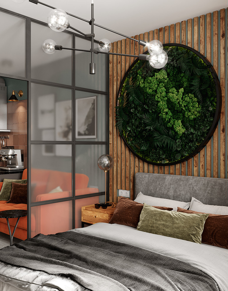 Уютный loft для маленькой квартиры-студии.