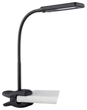 Lite Source Zaiden Swing Arm Clamp-on Desk Lamp