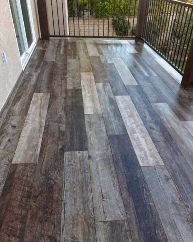 New Floors on balcony