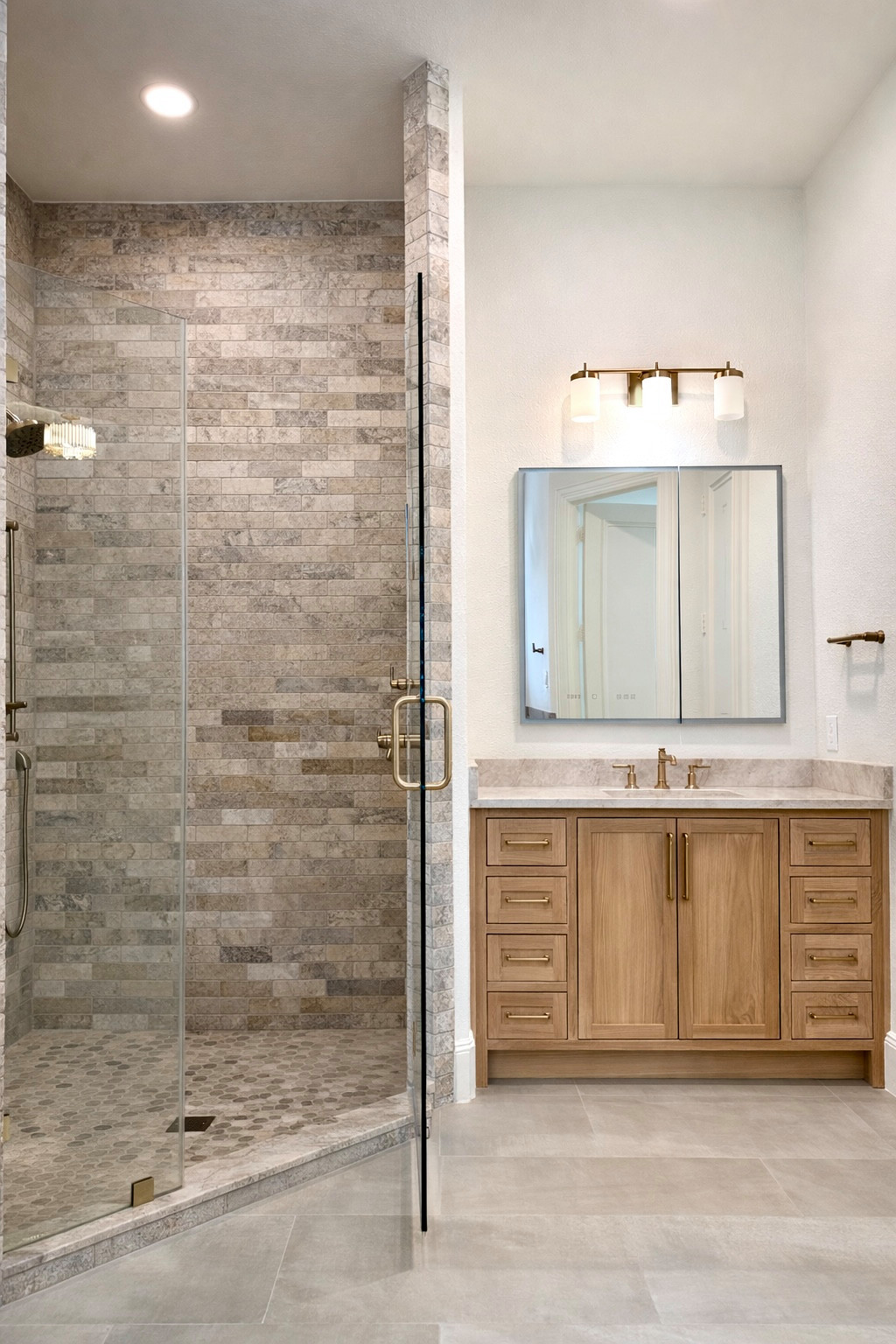 Frisco TX - Master Bathroom Full Remodeling