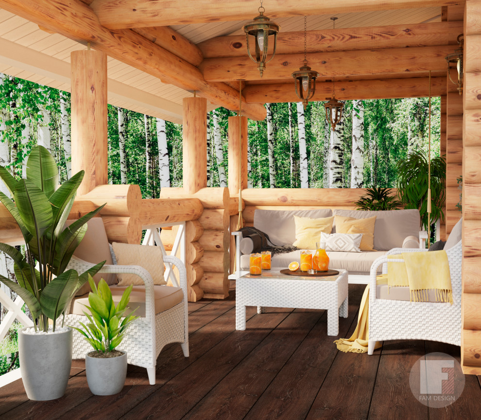 Баня в стиле лофт