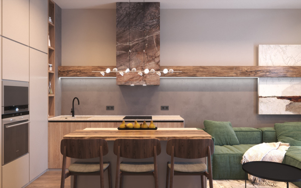 1-к студия в ЖК Бульварный переулок