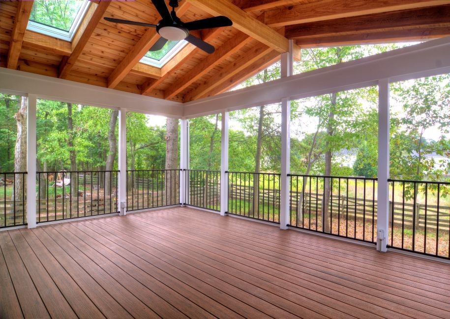 This is an example of a country verandah in DC Metro.