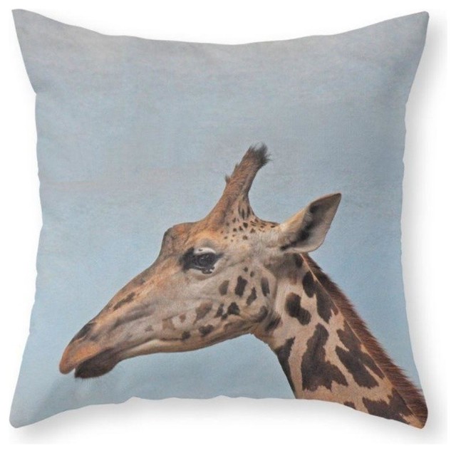 Society6 Giraffe Throw Pillow Contemporary Decorative Pillows