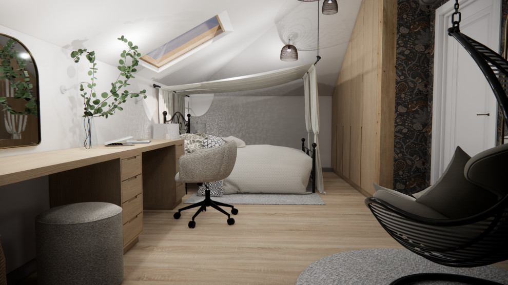 Дом п.Березняки мансарда