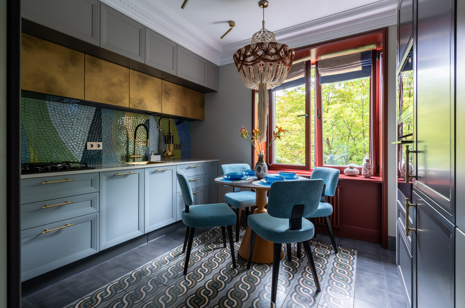 Переделка в рамках участя в Квартирном вопросе кухня 9 метров