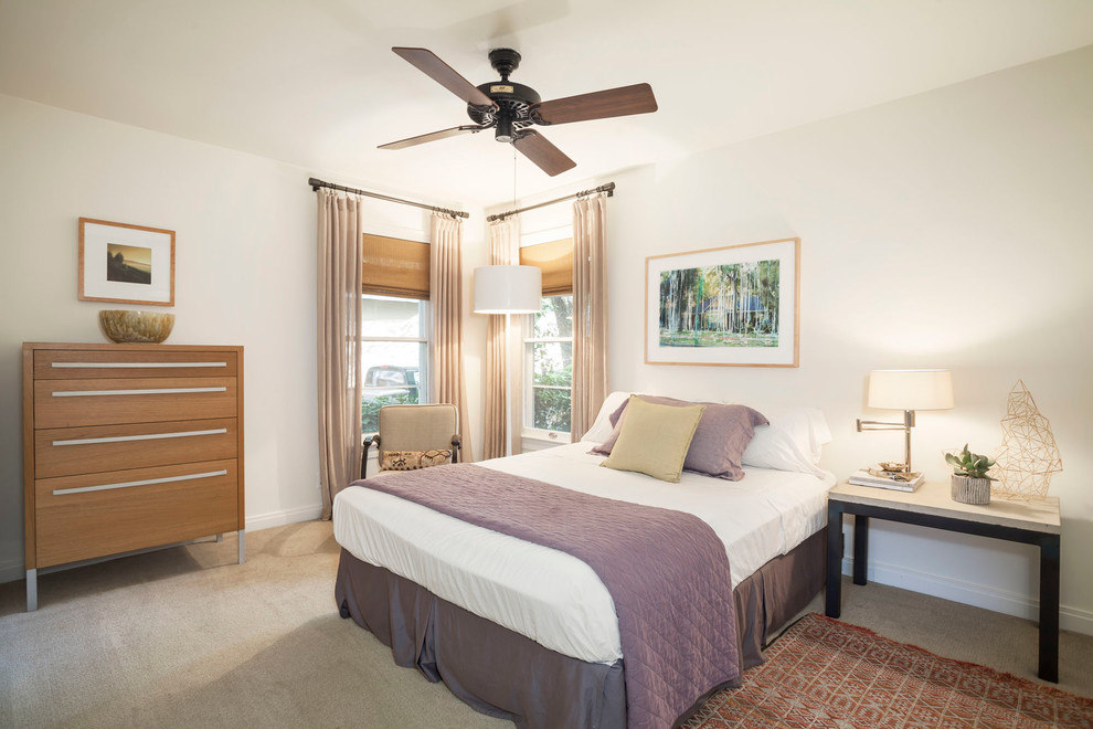 Bedroom - transitional bedroom idea in Austin