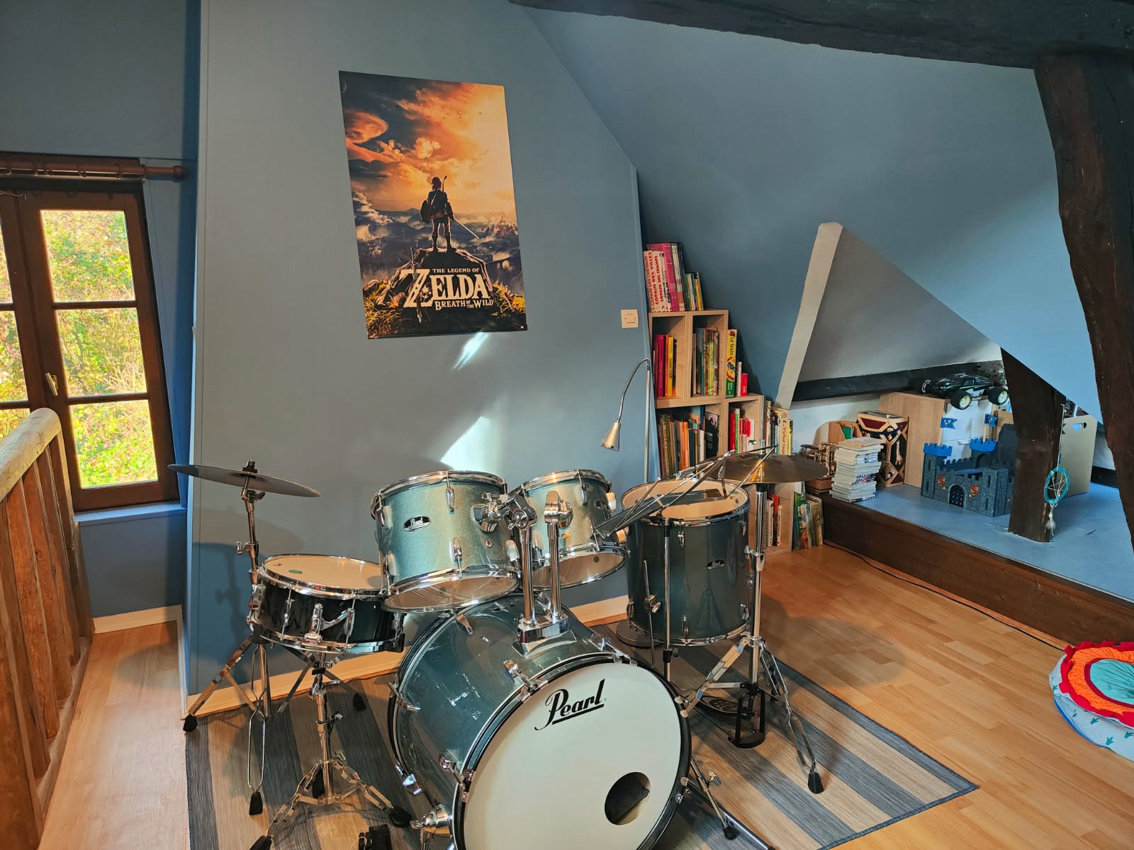 Chambre sur mesure pour jeune musicien