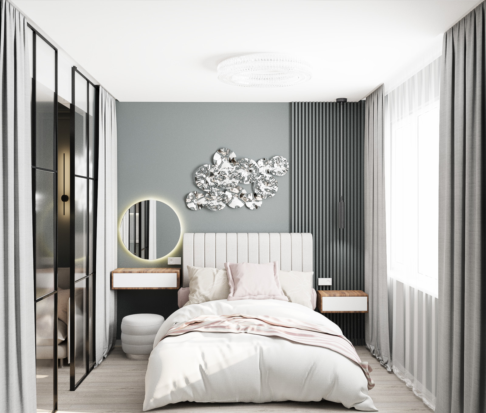 однокомнатная квартира для 2 чел