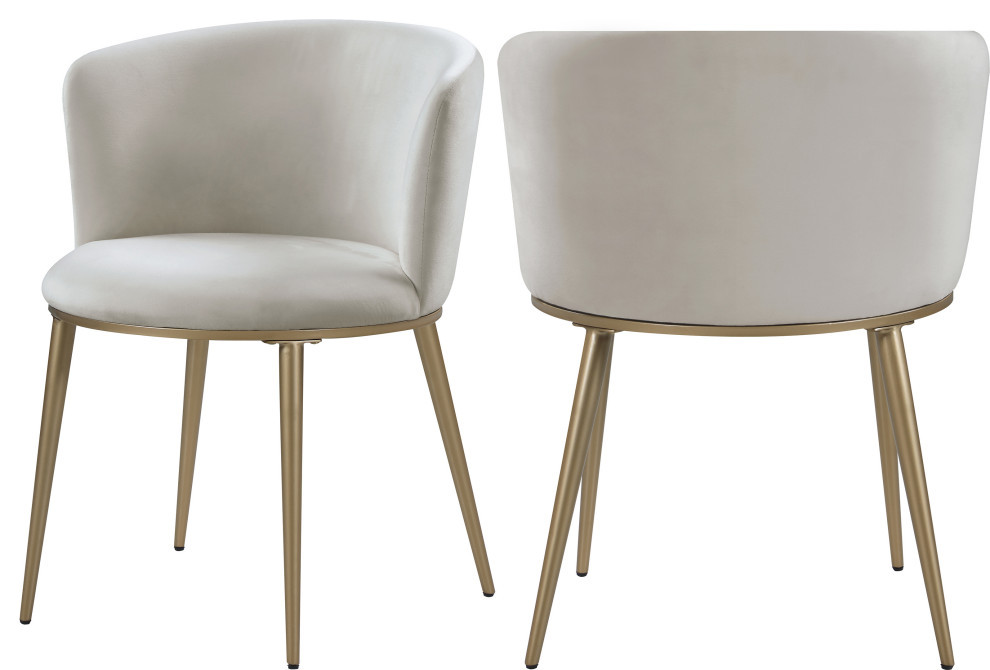 The Almar Dining Chair, Set of 2 Midcentury Dining Chairs by