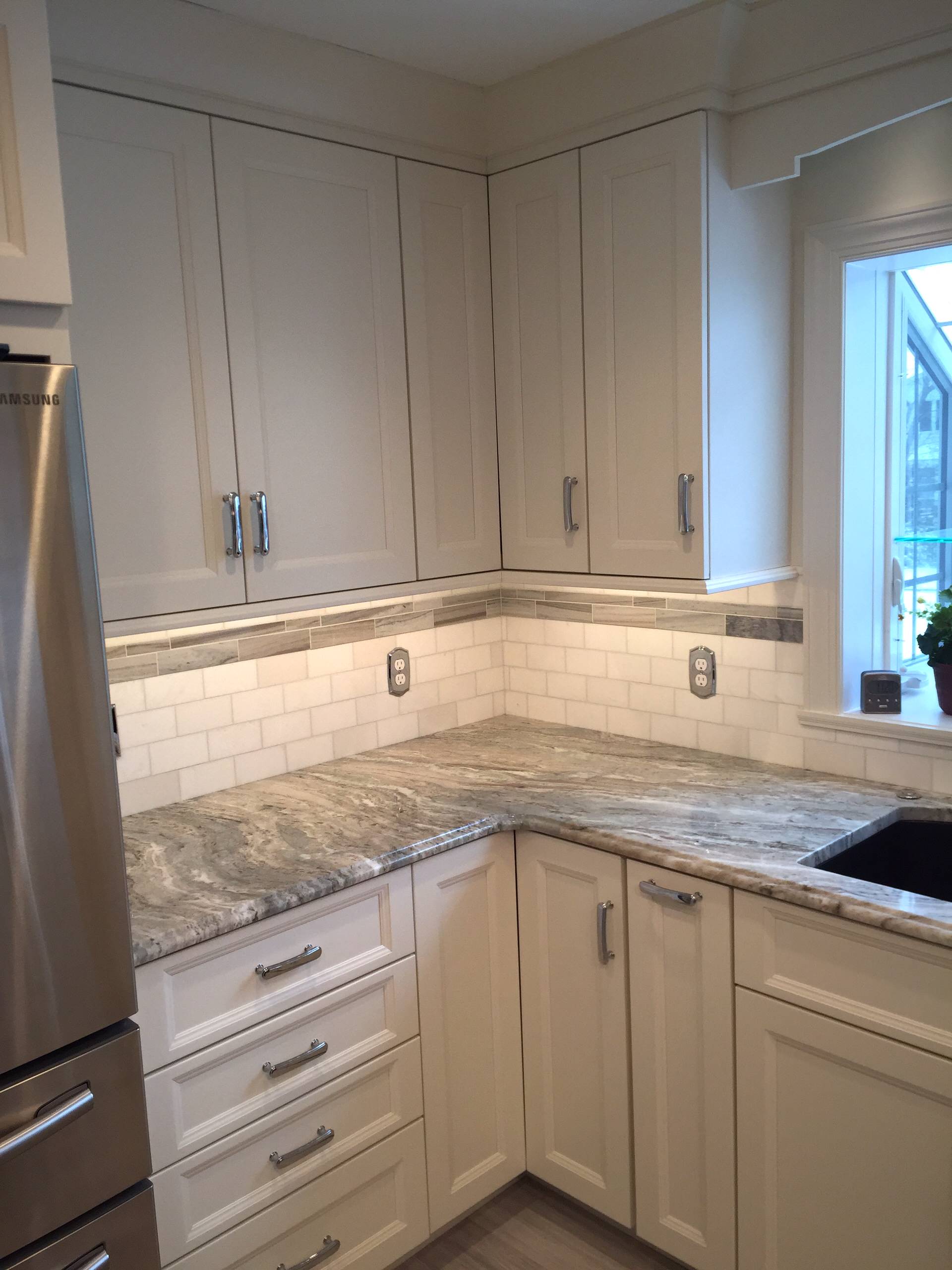 White & Gray Kitchen Remodel in Chambersburg, PA