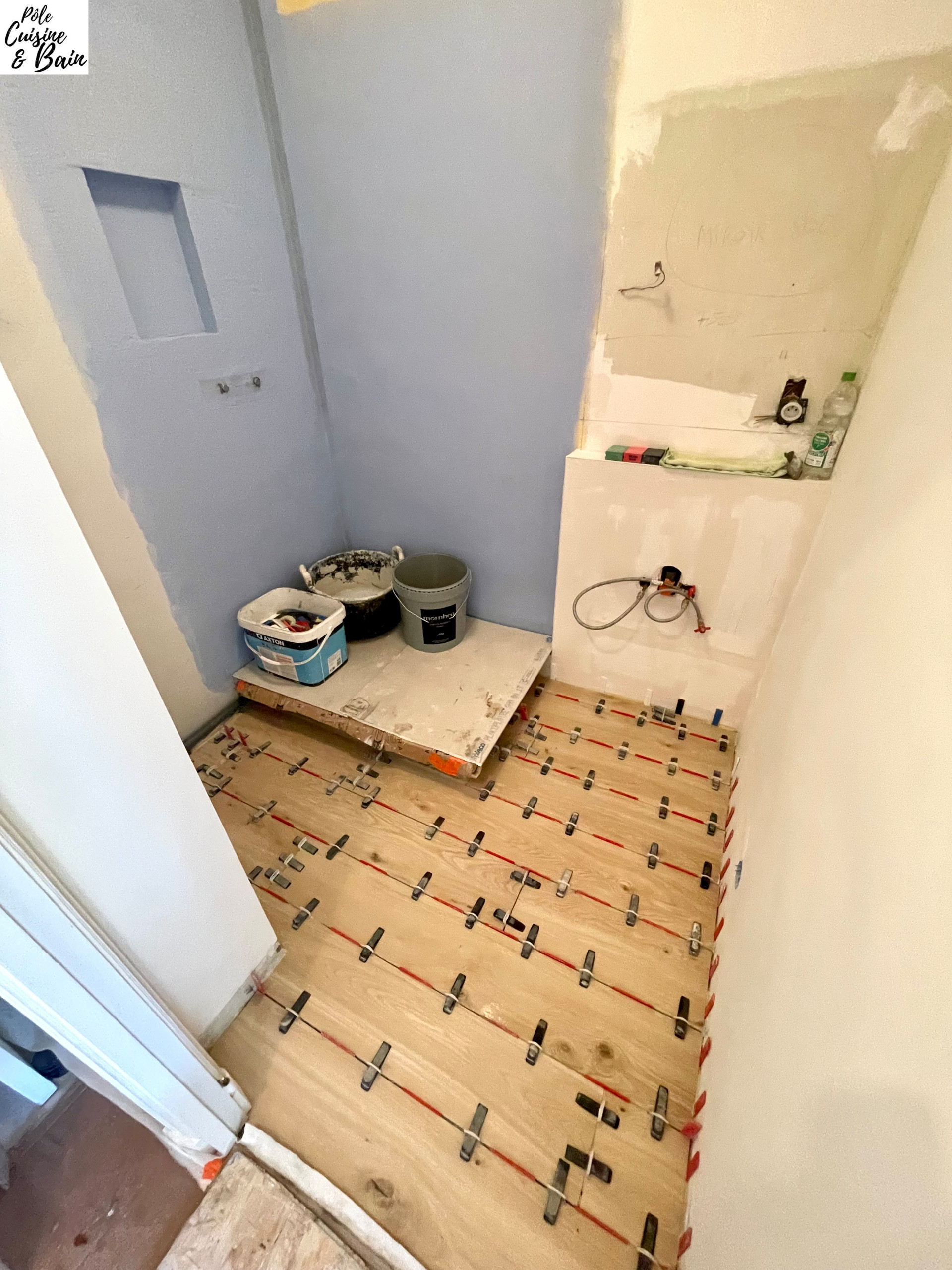 Salle d'eau: rénovation complète des années 80 à aujourd'hui