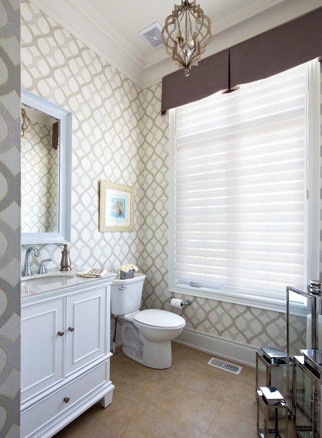 Kylemore Model Home "Riley" - Traditional - Powder Room ...