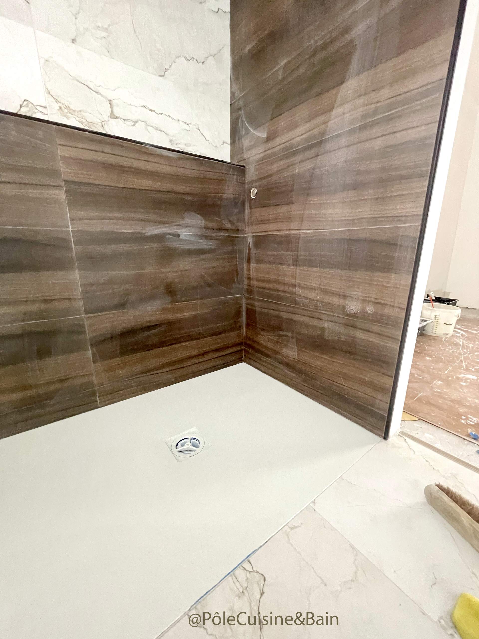 SALLE D'EAU: création dans une chambre parentale de 25m²