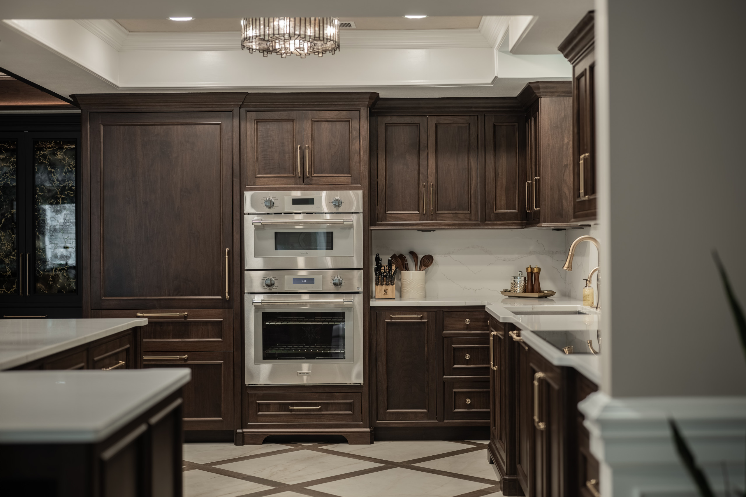 A Luxe and Timeless Lower-Level for Entertaining
