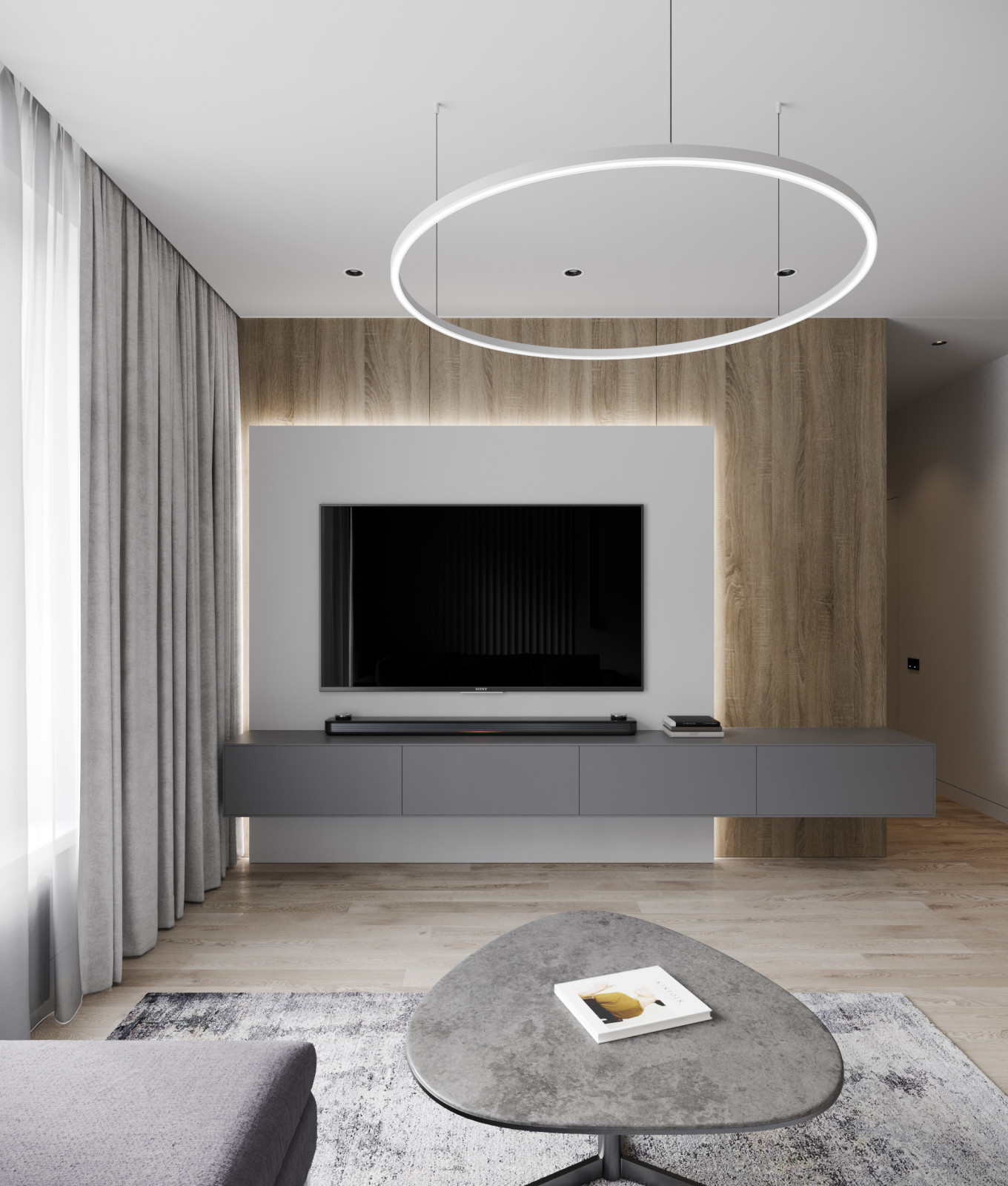 Кухня-гостиная