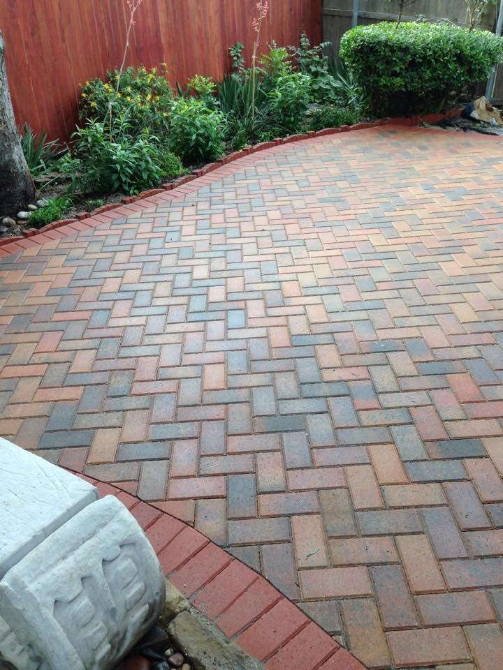 Paver Patios, Walkways, Driveways and Pool Decks - Rustic - Dallas - by ...