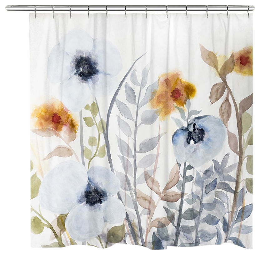 Floral Embrace Shower Curtain
