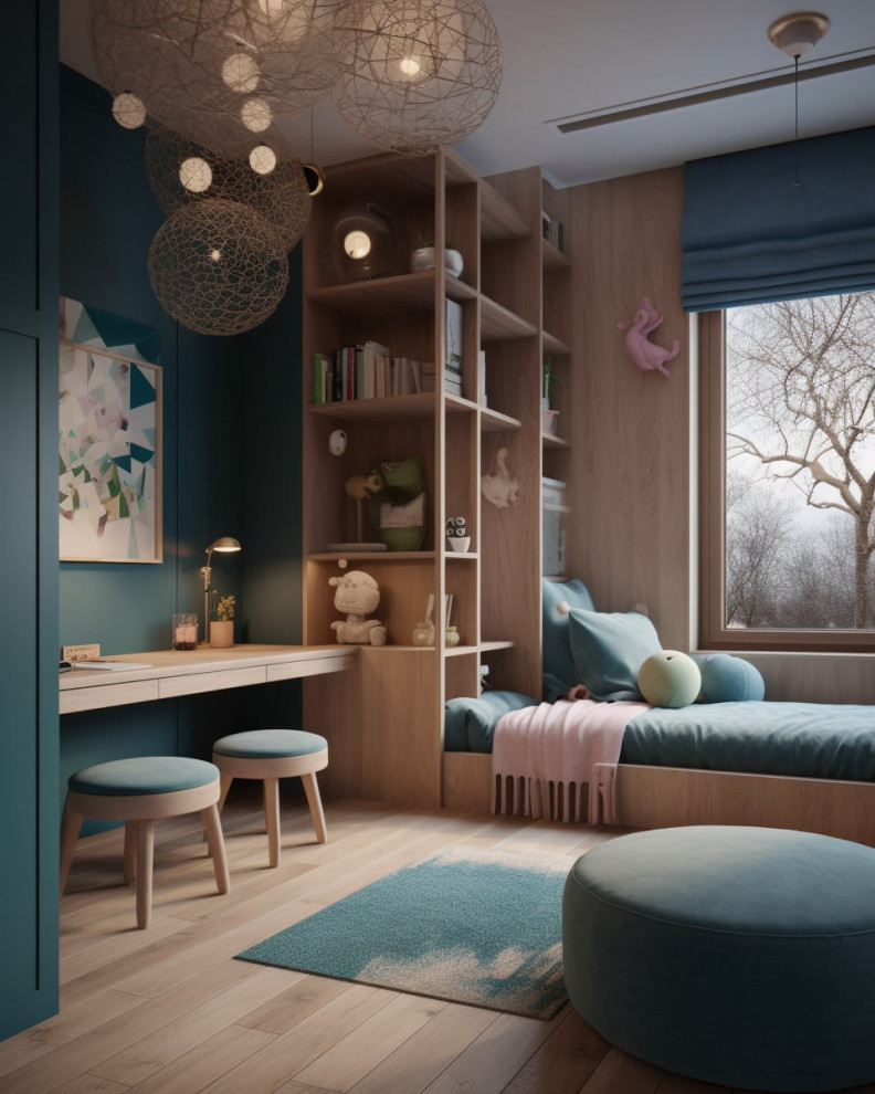 Дизайн проект детской комнаты