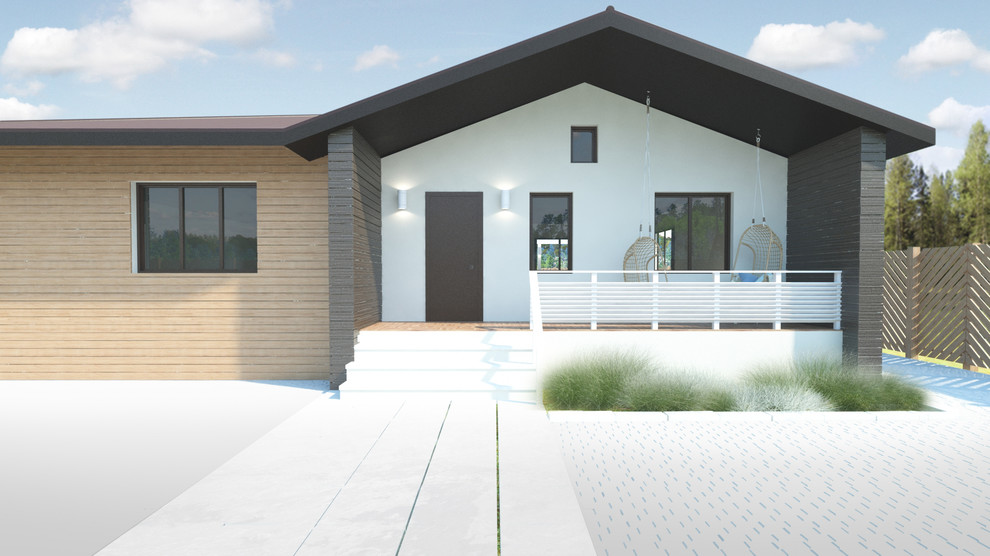 Придомовая территория в Подмосковье