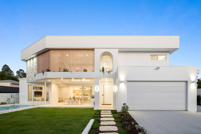 Bisou Build modern-fasad