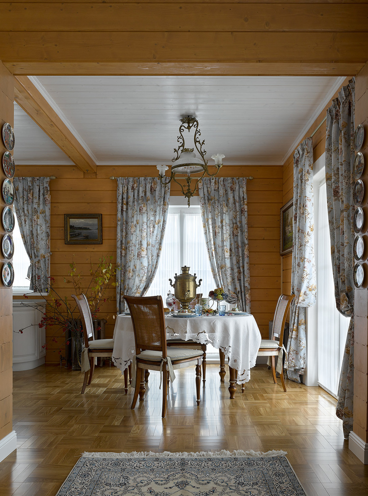 "Русская усадьба". Загородный дом в классическом стиле