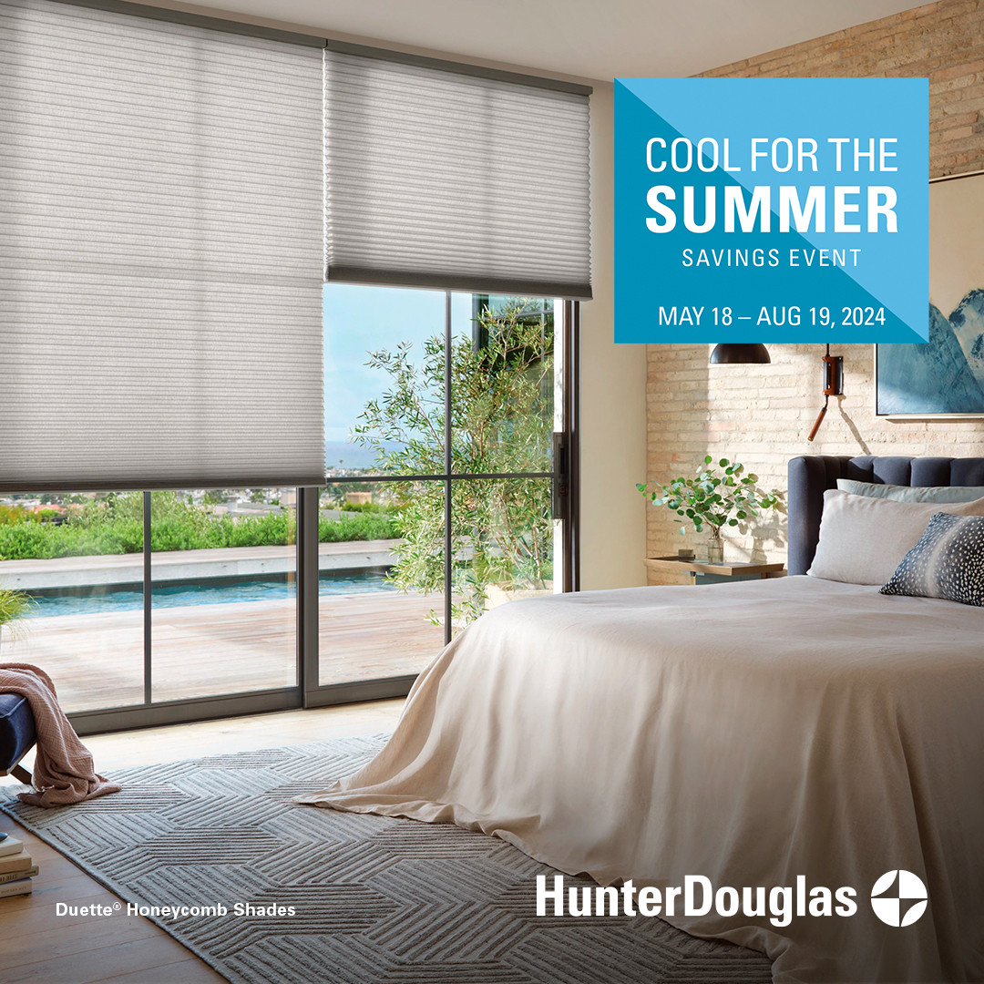 Hunter Douglas Cool for the Summer Promo with photo