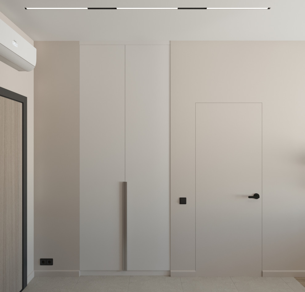 Стильная однушка 47 м² для девушки в ЖК Селигер Сити