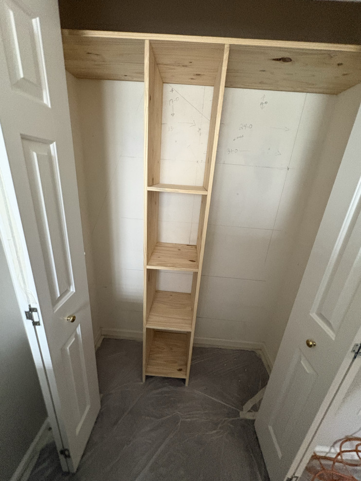 Custom Closet Organizer Installation