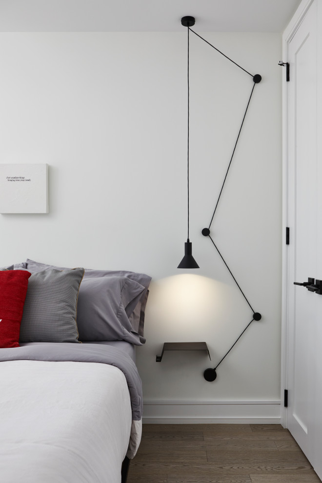 Eclectic bedroom photo in Toronto