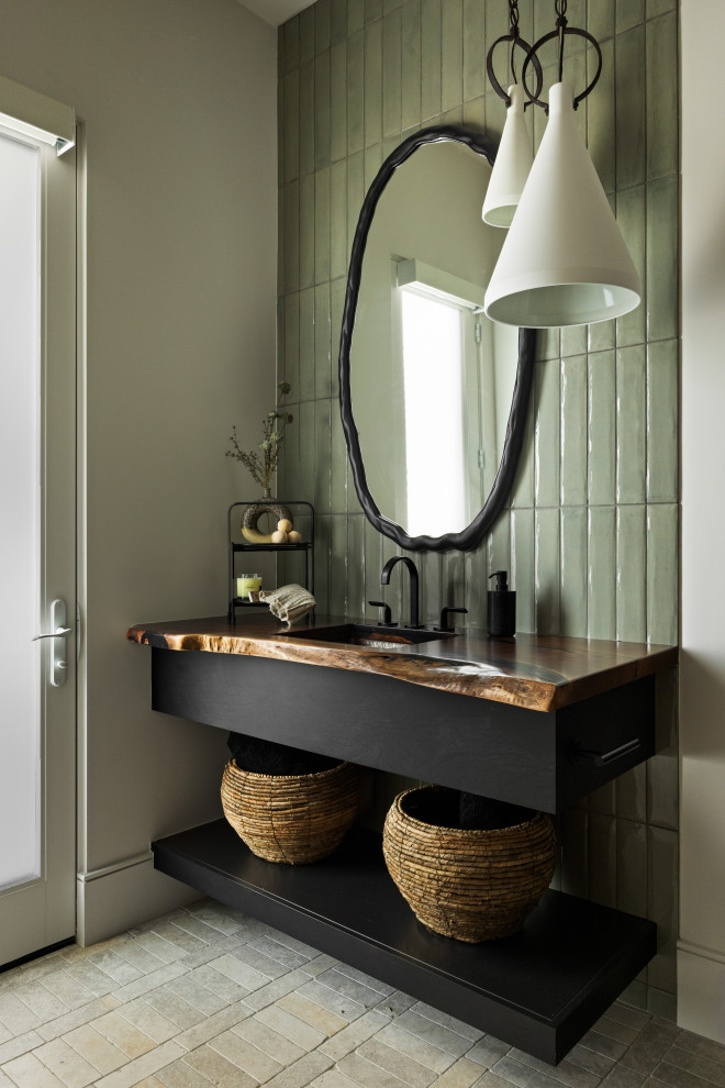 Bathroom - contemporary bathroom idea in Phoenix