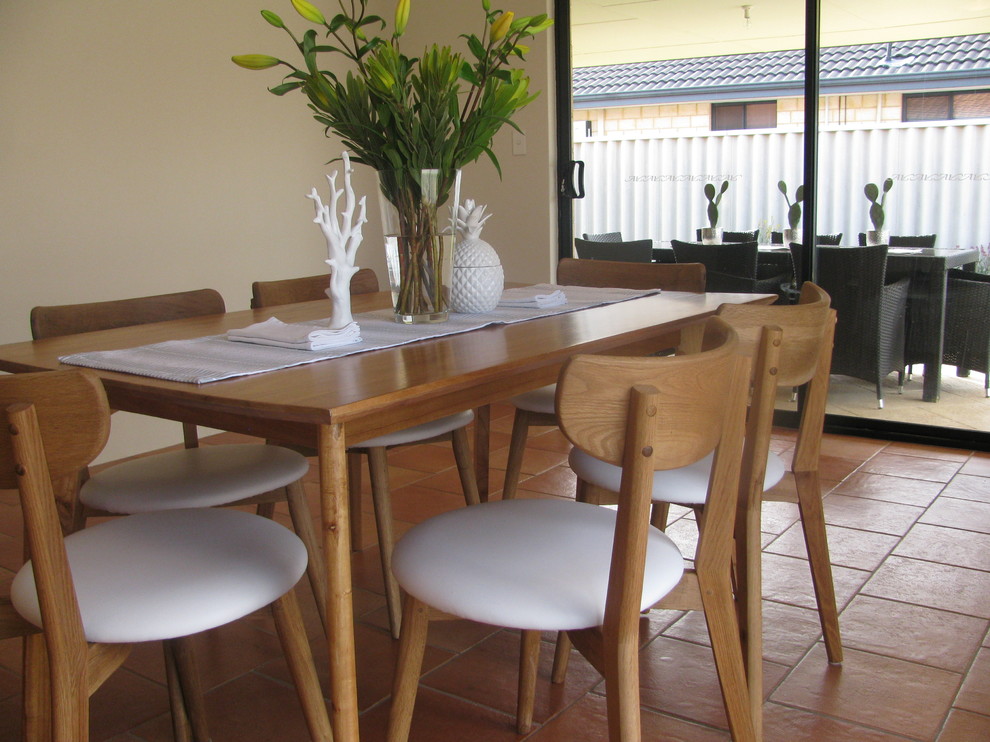 Scandinavian dining room in Perth.