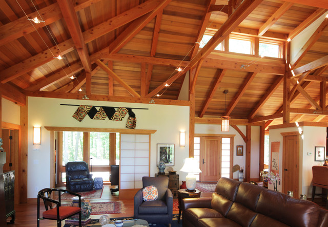 Modern Contemporary Post And Beam Home コンテンポラリー