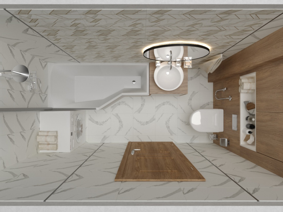 Санузел 3,5 кв.м